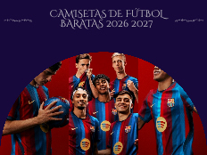 Camisetas de futbol Barcelona baratas 2026-2027
